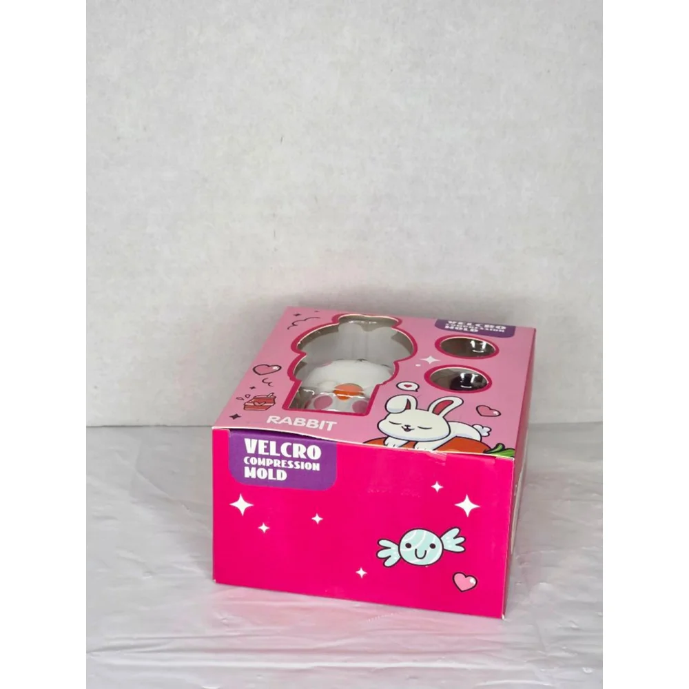 Magic Seal / Sticker WOW! Sticker Stamper Toy – White Rabbit w/ Carrot – NWOT